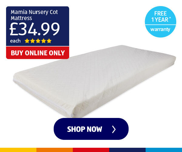 Mamia Nursery Cot Mattress - Shop Now