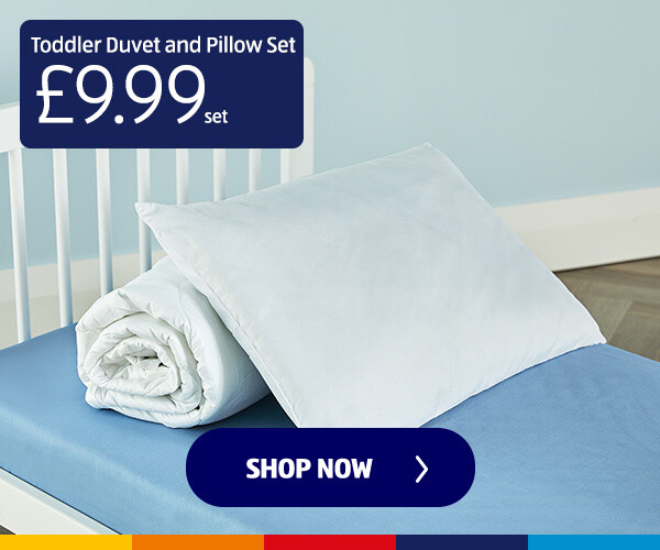 Toddler Duvet and Pillow Set