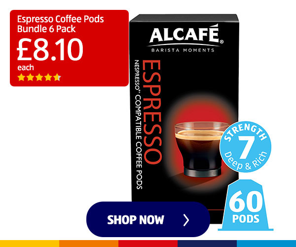 Espresso Coffee Pods Bundle 6 Pack - Shop Now