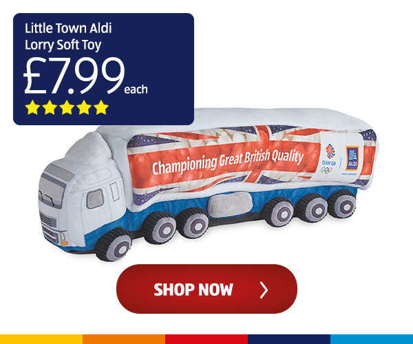 Little Town Aldi Lorry Soft Toy