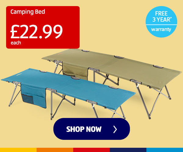 Camping Bed - Shop Now