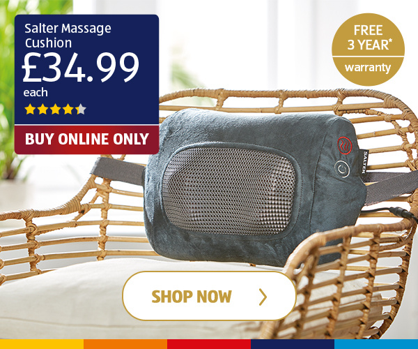 Salter Massage Cushion - Shop Now