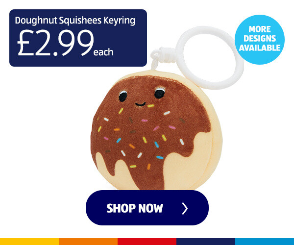 Doughnut Squishees Keyring