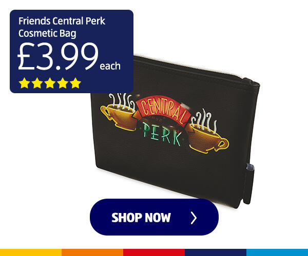 Friends Central Perk Cosmetics Bag - Shop Now