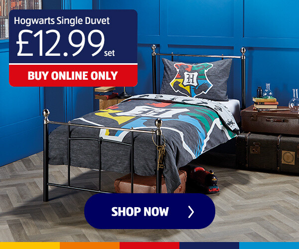 Hogwarts Single Duvet