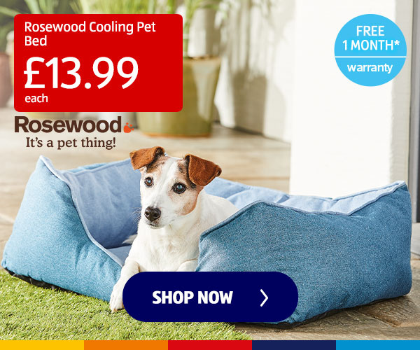 Rosewood Cooling Pet Bed - Shop Now