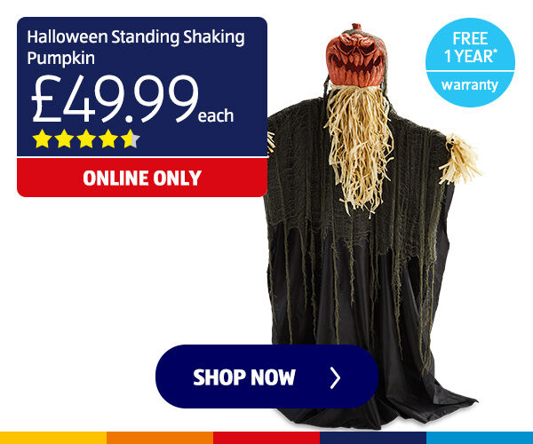 Halloween Standing Shaking Pumpkin