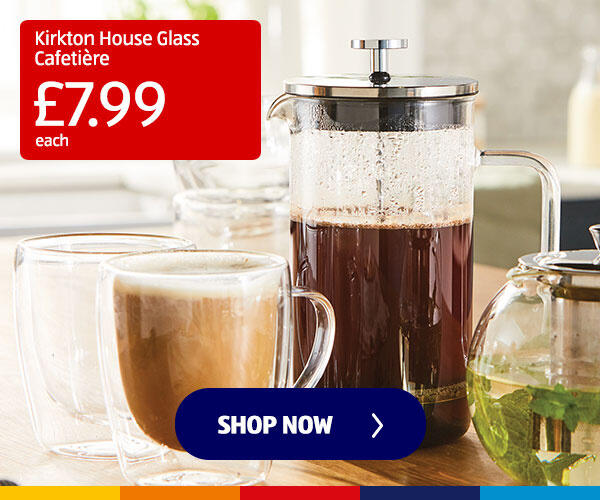 Kirkton House Glass Cafetière - Shop Now