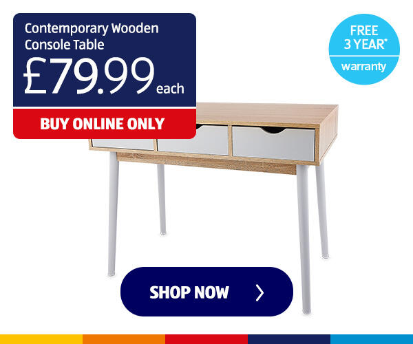 contemporary wooden console table - Shop Now