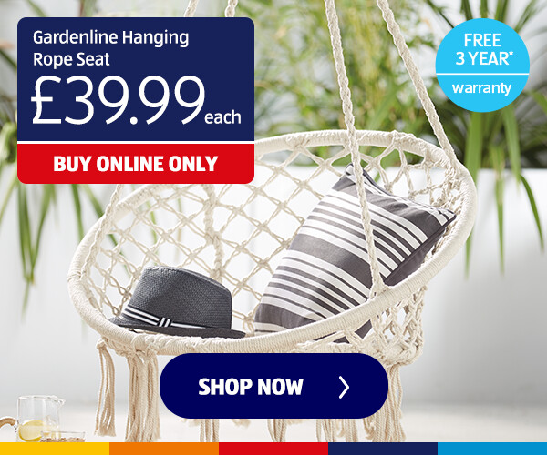 Gardenline Hanging Rope Seat