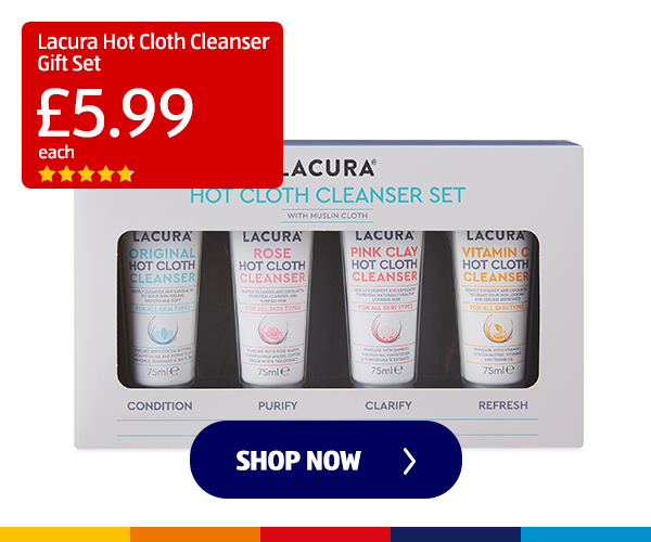 Lacura Hot Cloth Cleanser Gift Set - Shop Now