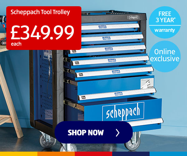 Scheppach Tool Trolley - Shop Now