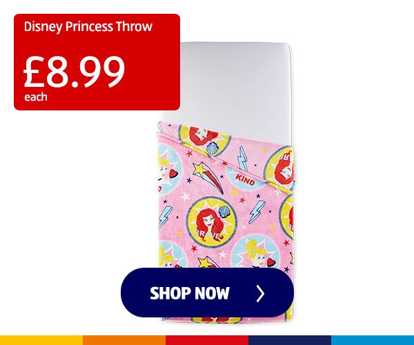 Disney Princess Throw - Shop Now