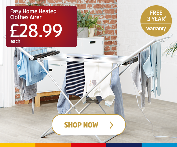 Minky Heated Clothes Airer - Shop Now