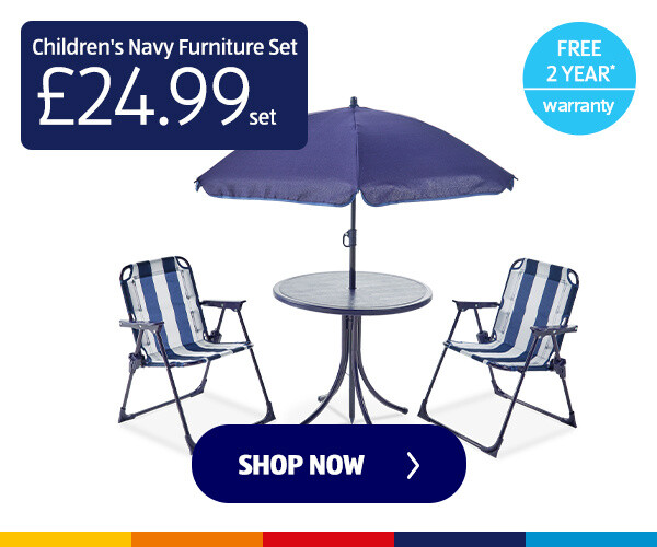 Children's Navy Furniture Set