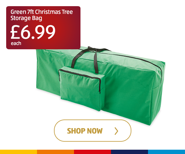 Green 7ft Christmas Tree Storage Bag - Shop Now