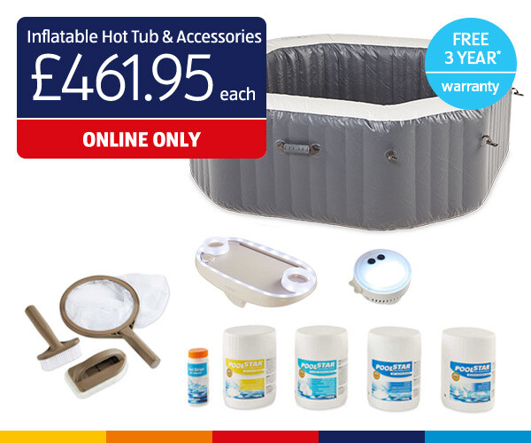 Inflatable Hot Tub & Accessories