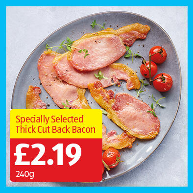 Specially Selected Thick Cut Back Bacon
