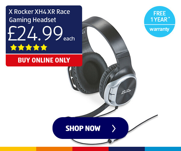 X Rocker XH4 XR Race Gaming Headset - Shop Now