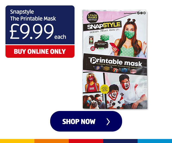 Snapstyle The Printable Mask - Shop Now