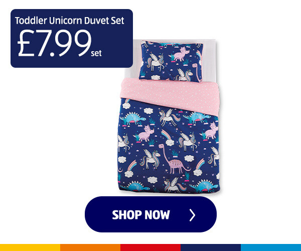 Toddler Unicorn Duvet Set