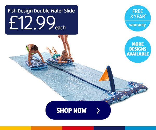 Fish Design Double Water Slide