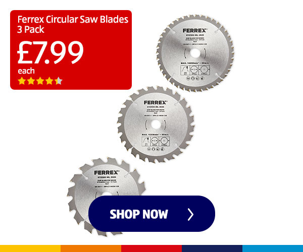 Ferrex Circular Saw Blades 3 Pack - Shop Now