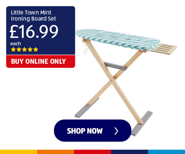 Little Town Mint Ironing Board Set - Shop Now