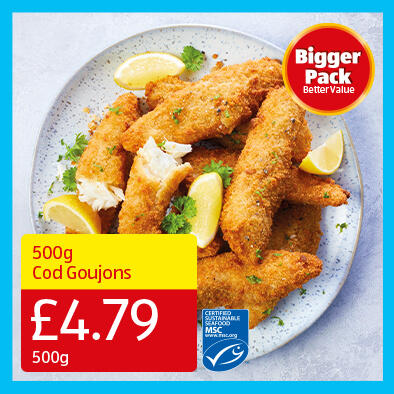 Cod Fish Goujons 500g