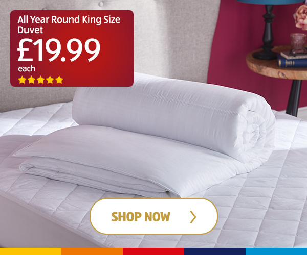 All Year Round King Size Duvet - Shop Now