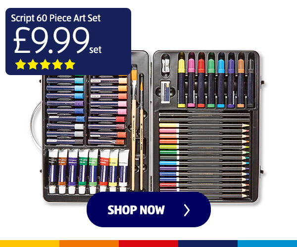 Script 60 Piece Art Set