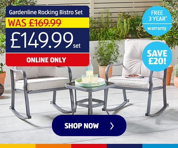 Gardenline Rocking Bistro Set