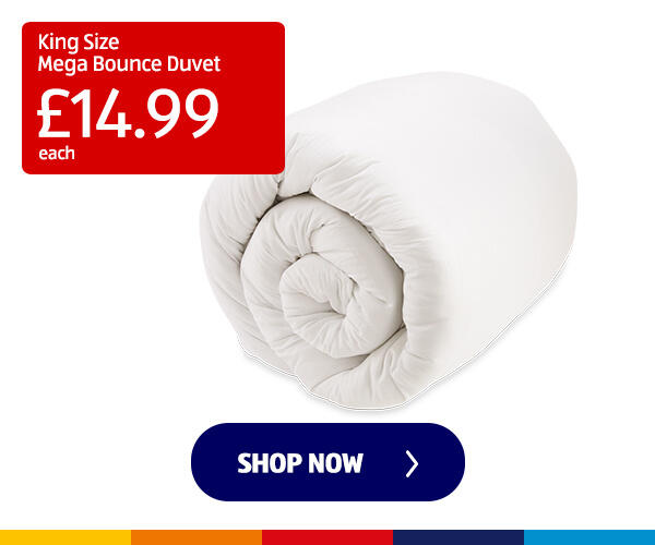 King Size Mega Bounce Duvet - Shop Now