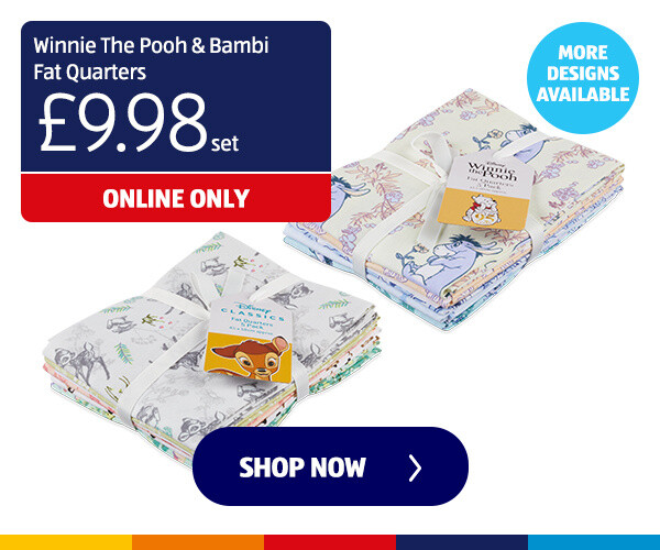 Winnie The Pooh & Bambi Fat Quarters