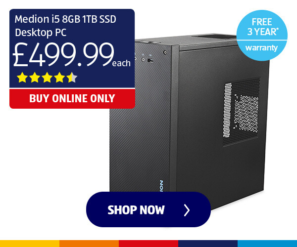 Medion i5 8GB 1TB SSD Desktop PC - Shop Now