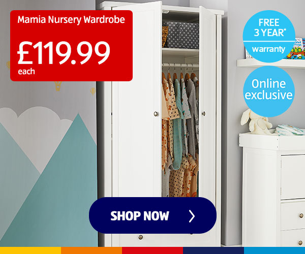 Nursery Wardrobe - Shop Now