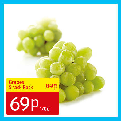 Grapes Snack Pack - 69p 170g