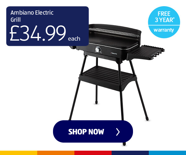 Ambiano Electric Grill - Shop Now