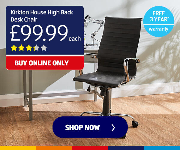 kirkton house high back desk chair - Shop Now