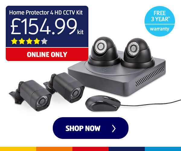 Home Protector 4 HD CCTV Kit