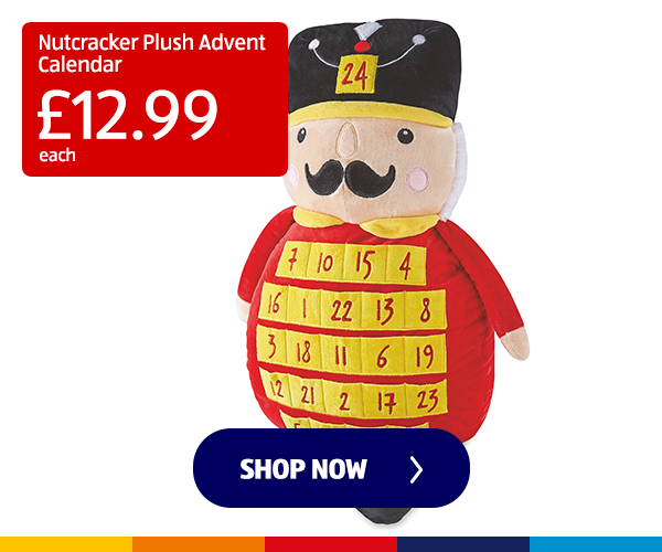 Nutcracker Plush Advent Calendar - Shop Now