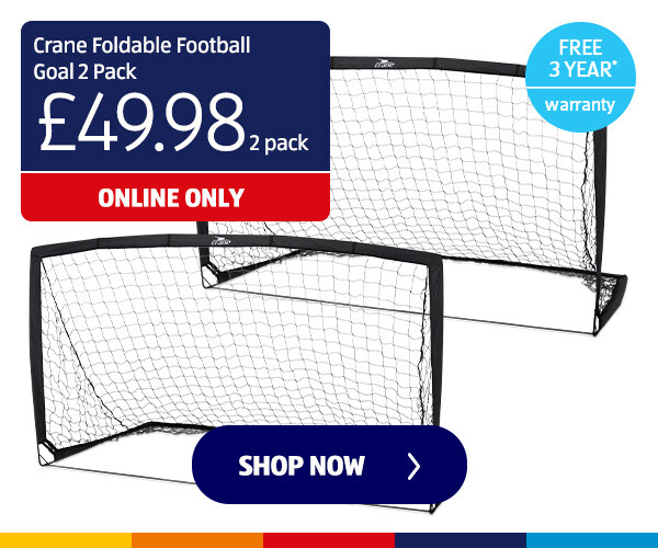 Crane Foldable Football Goal 2 Pack