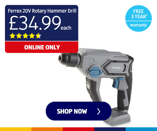 Ferrex 20V Rotary Hammer Drill