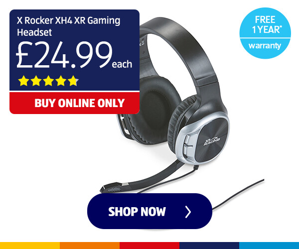 X Rocker XH4 XR Gaming Headset - Shop Now