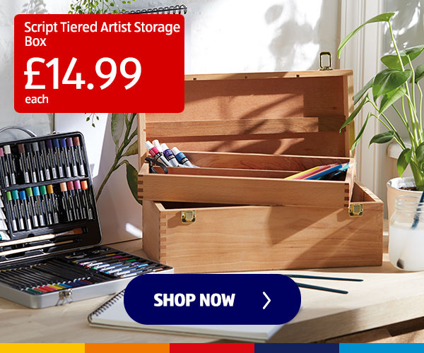 Tiered Artist Storage Box - Shop Now 