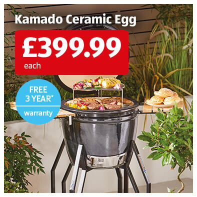 Kamado Ceramic Egg BBQ - £399.99 each