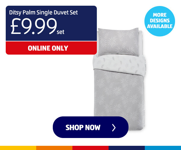 Ditsy Palm Single Duvet Set