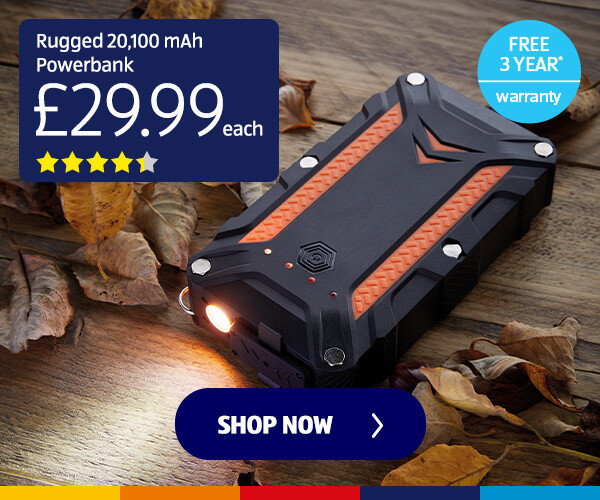 Rugged 20,100 mAh Powerbank