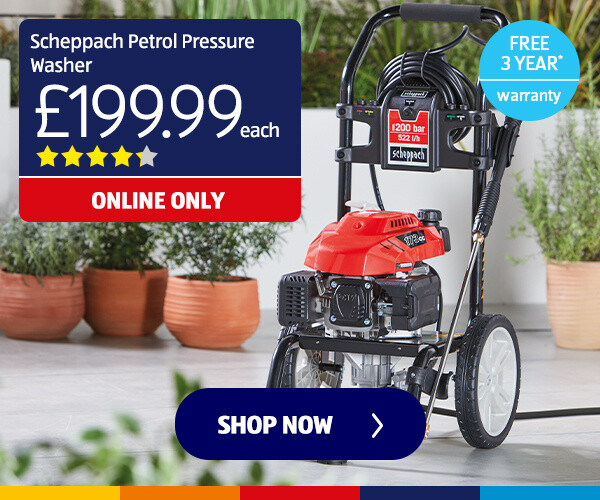 Scheppach Petrol Pressure Washer