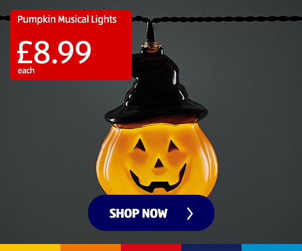 Pumpkin Musical Lights - Shop Now